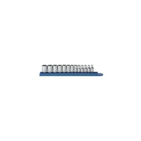 13PC 1/4" DR 12PT STANDARD METRIC SOCKET SET