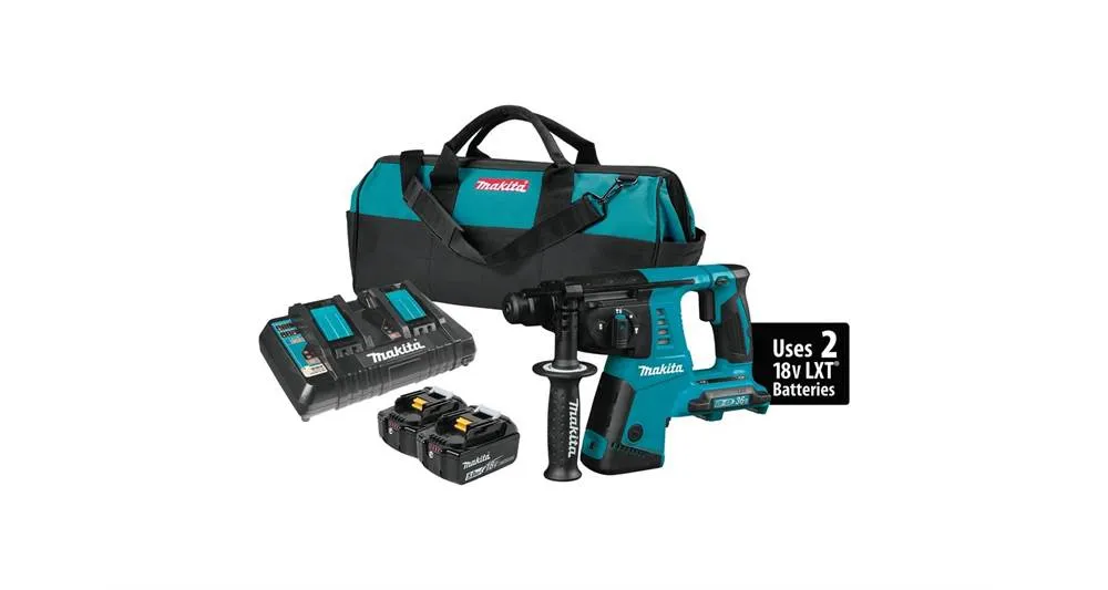 2020 Makita 18V X2 LXT® (36V) 1" Rotary Hammer Kit (XRH05PT)