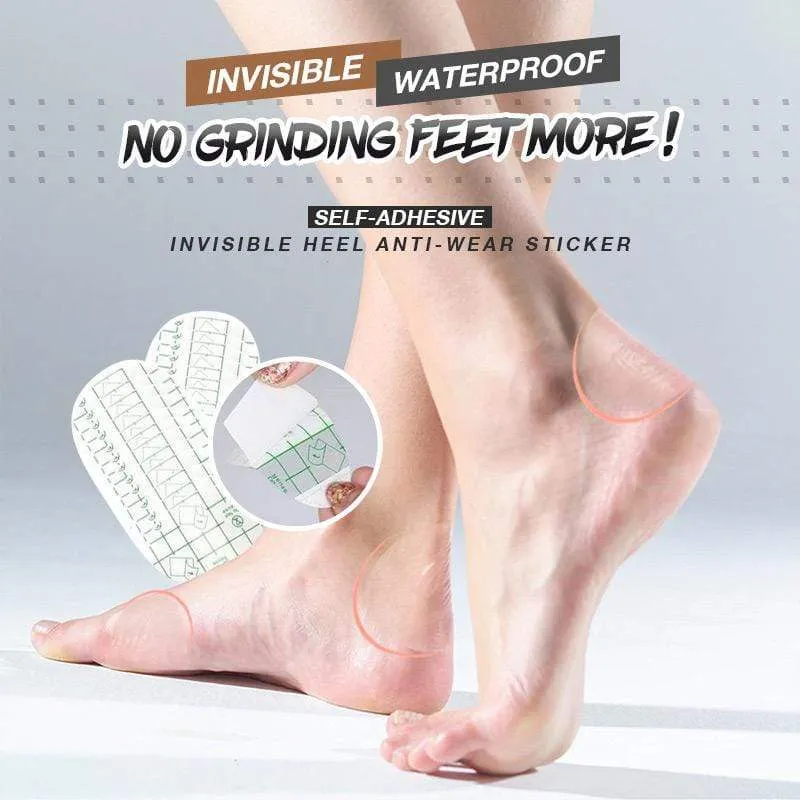 24PCS Invisible Anti-wear Foot Sticker