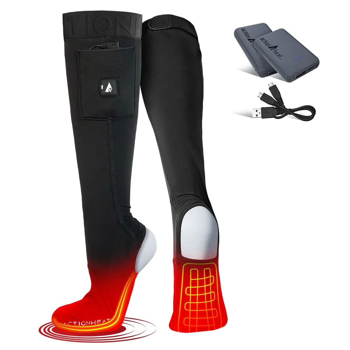 ActionHeat 5V Battery Heated Sock Liners