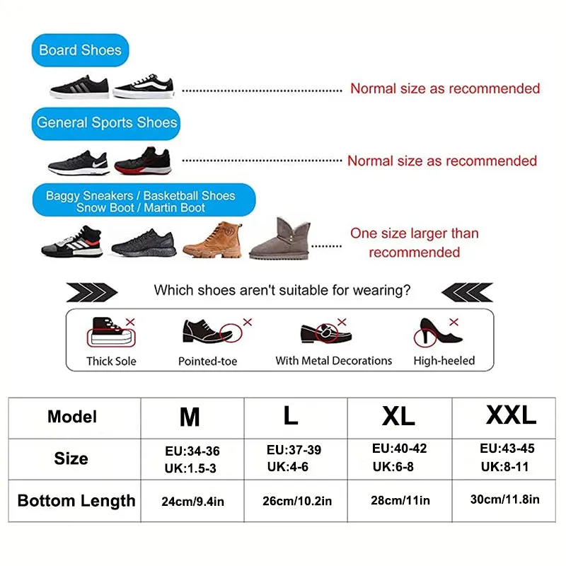 Aiitle Non-Slip Waterproof Shoe Covers