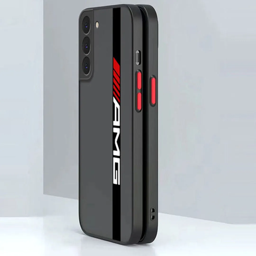 AMG Logo Shockproof Matte Case - Samsung