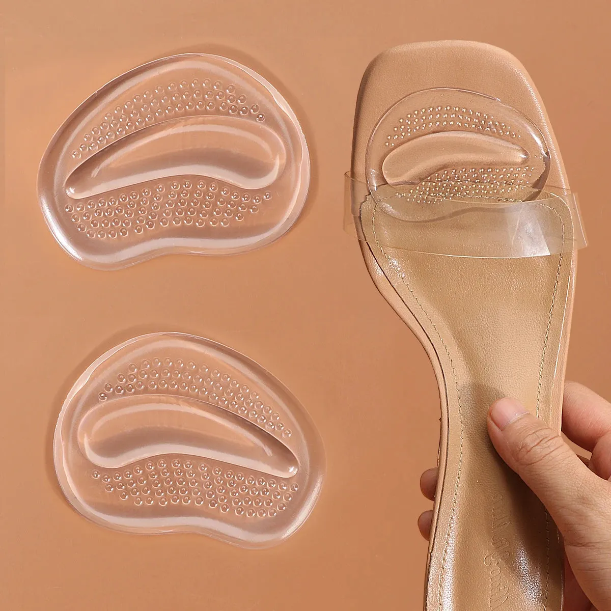 Anti-Slide Half Moon Foot Pads