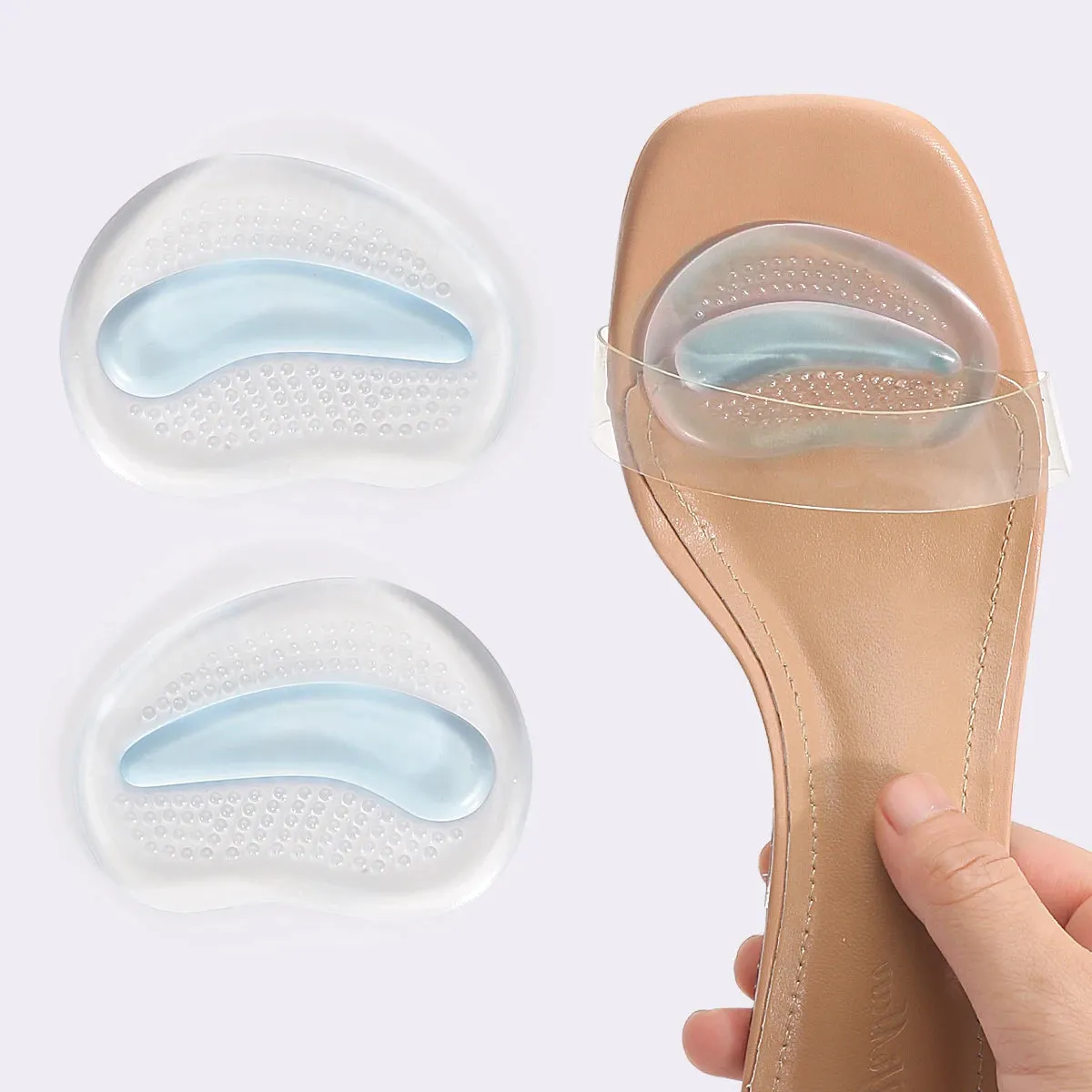 Anti-Slide Half Moon Foot Pads