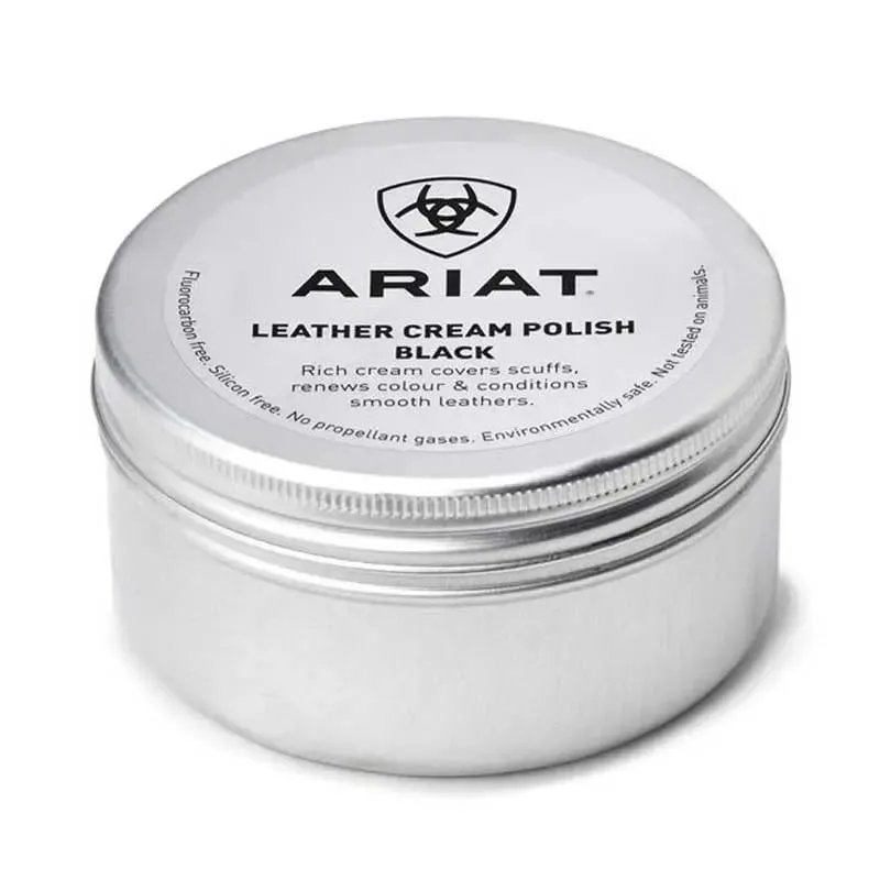 ARIAT Care Products - Leather Footwear Cream Polish - Black