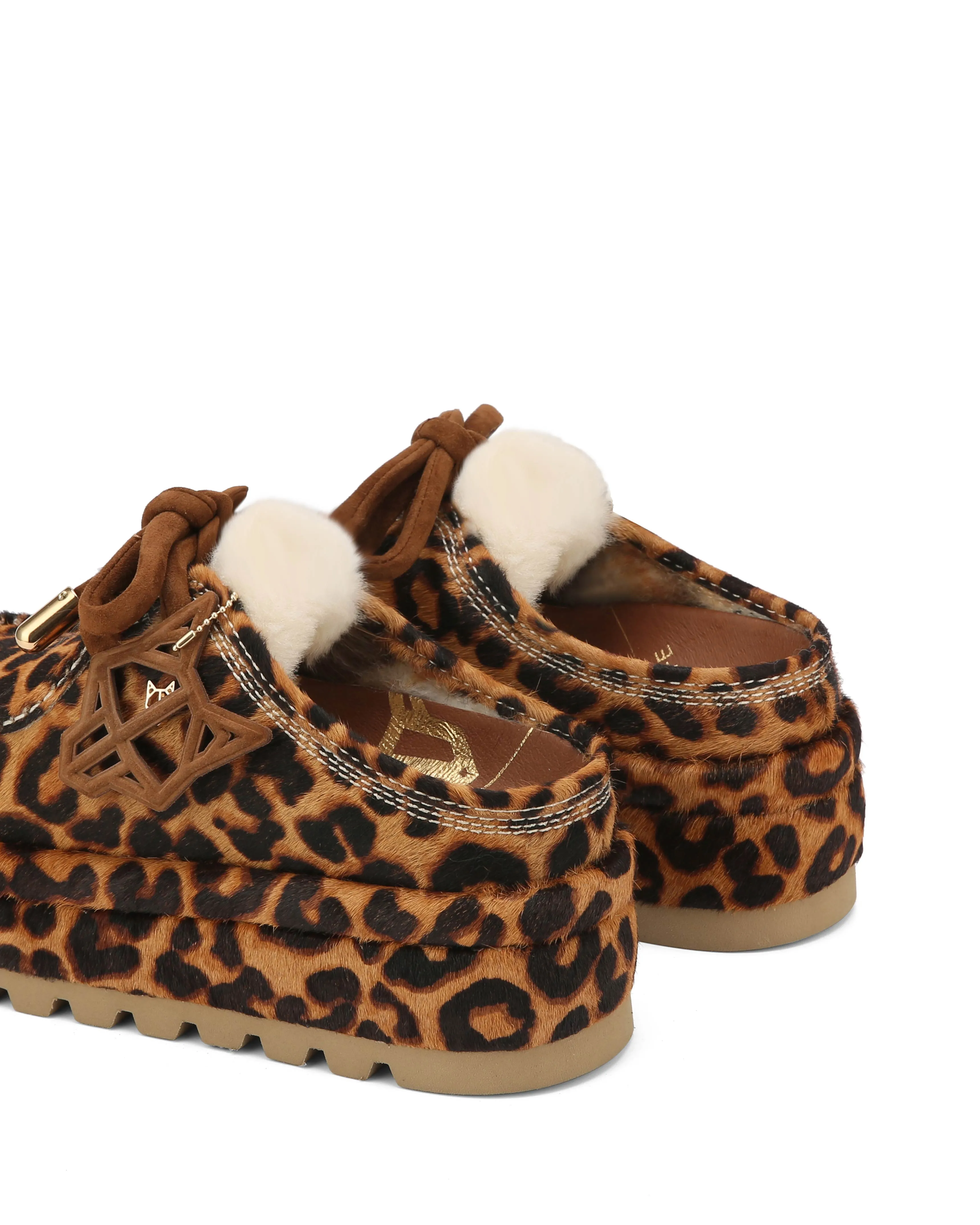 Blizzard Leopard Pony/Shearling