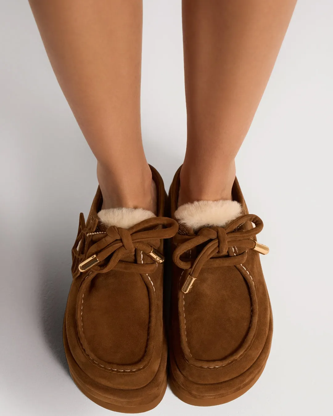 Blizzard Tan Suede/Shearling