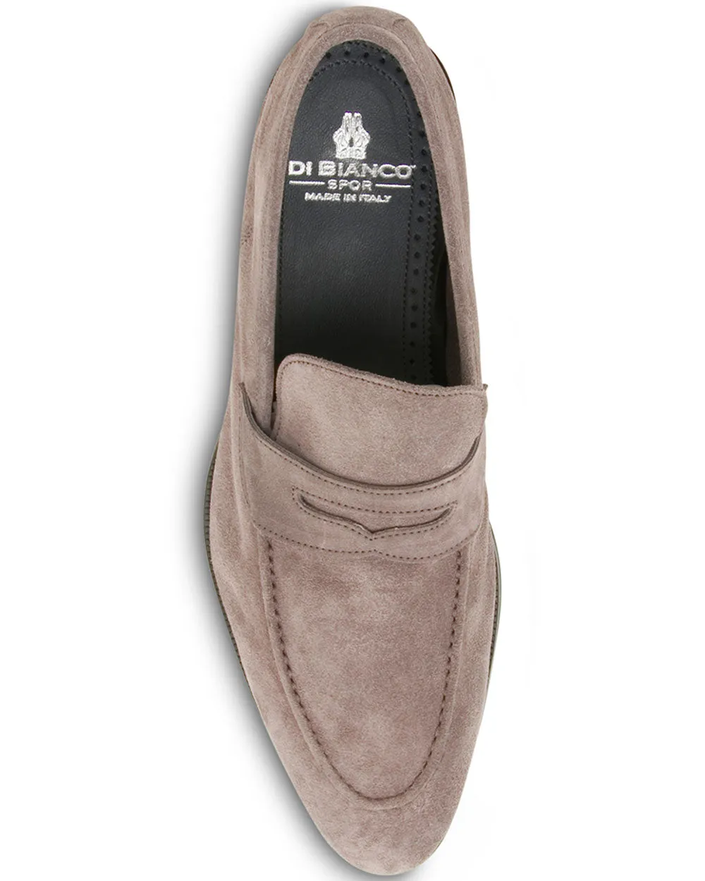 Brera Suede Loafer in Mousse