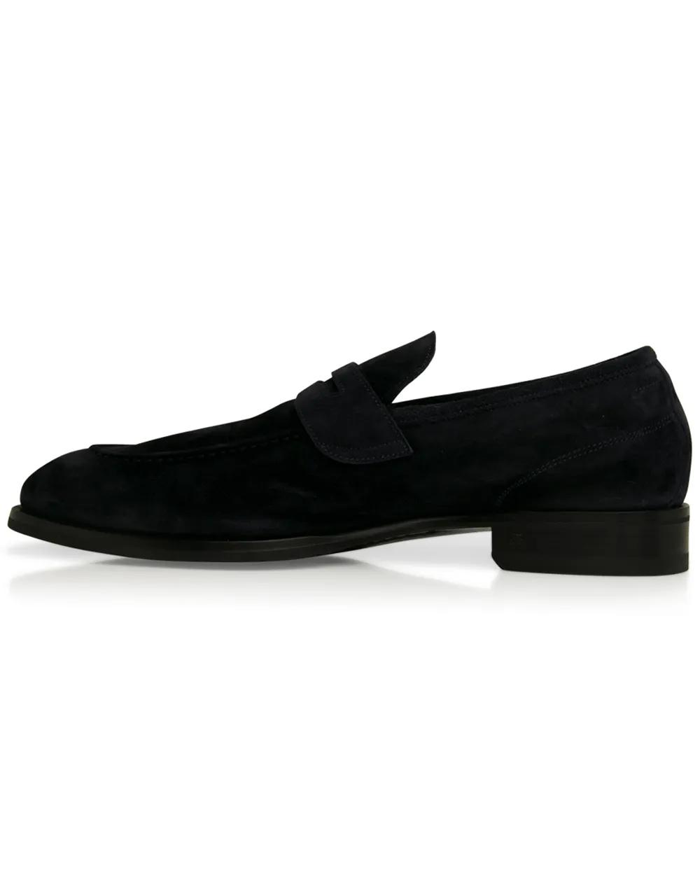 Brera Suede Loafer in Navy