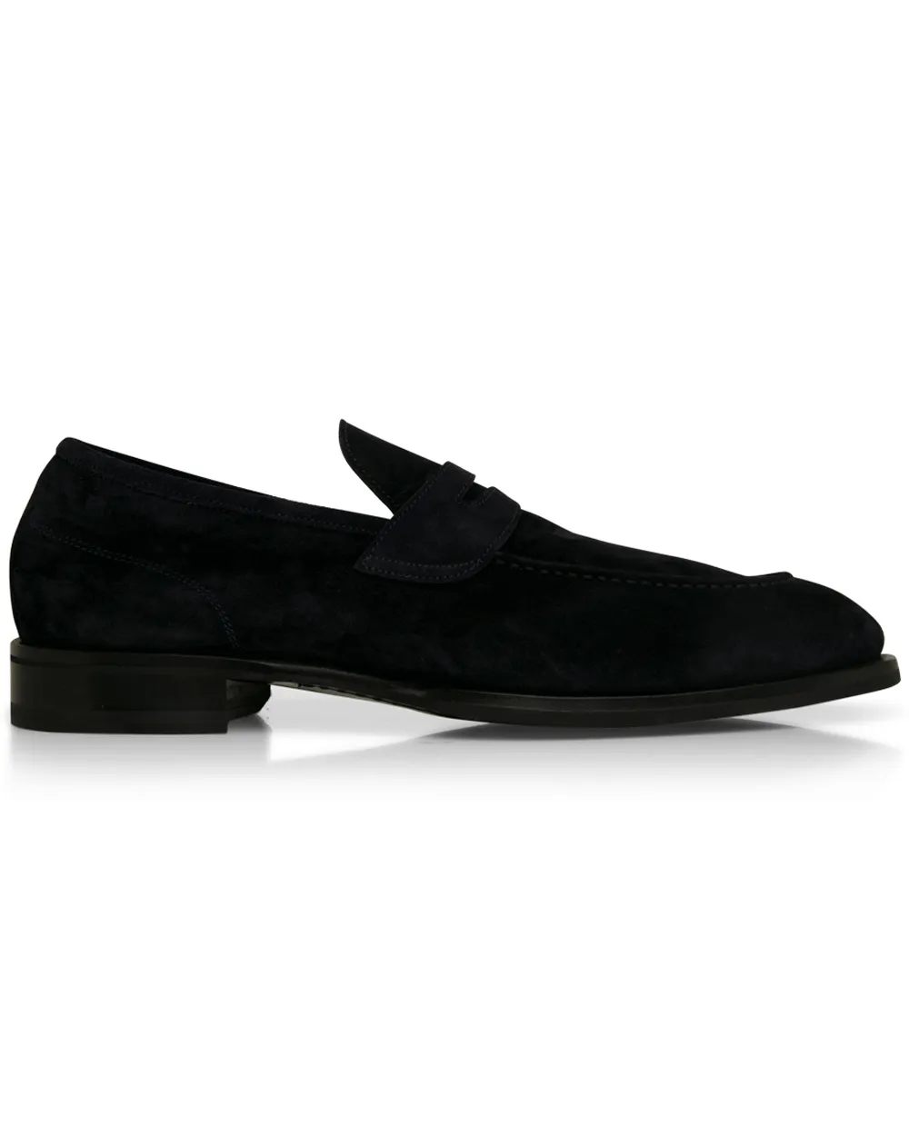 Brera Suede Loafer in Navy