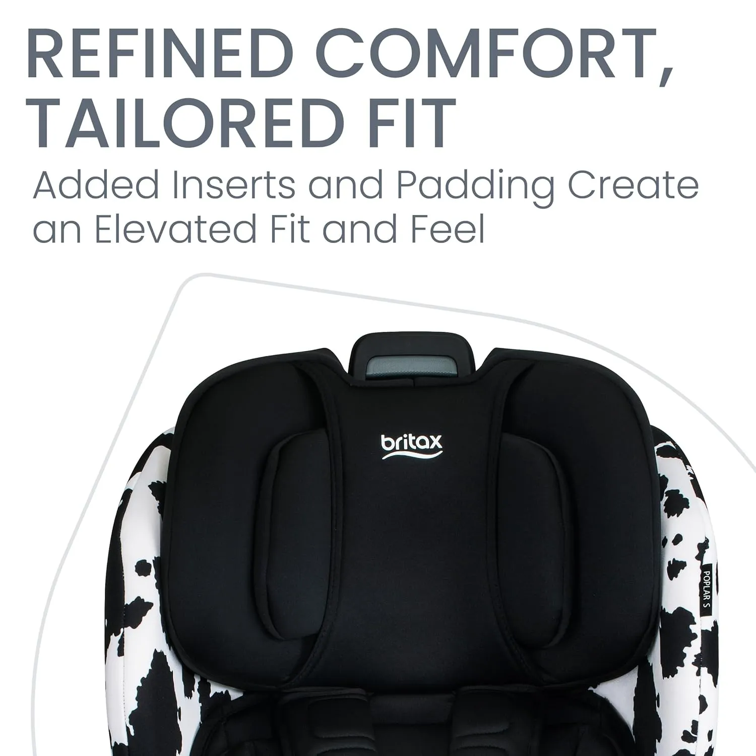 Britax Poplar S Narrow Convertible Car Seat - Cowmooflage