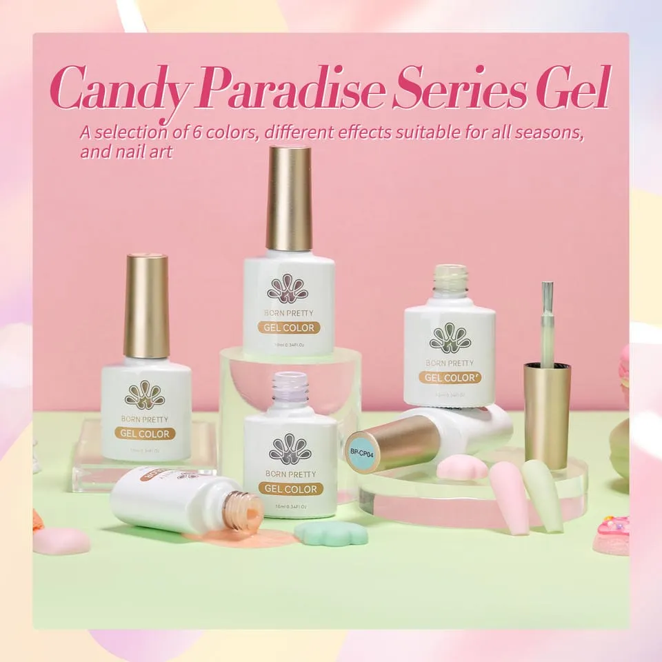 Candy Paradise - Gel Polish 6 Colour Set