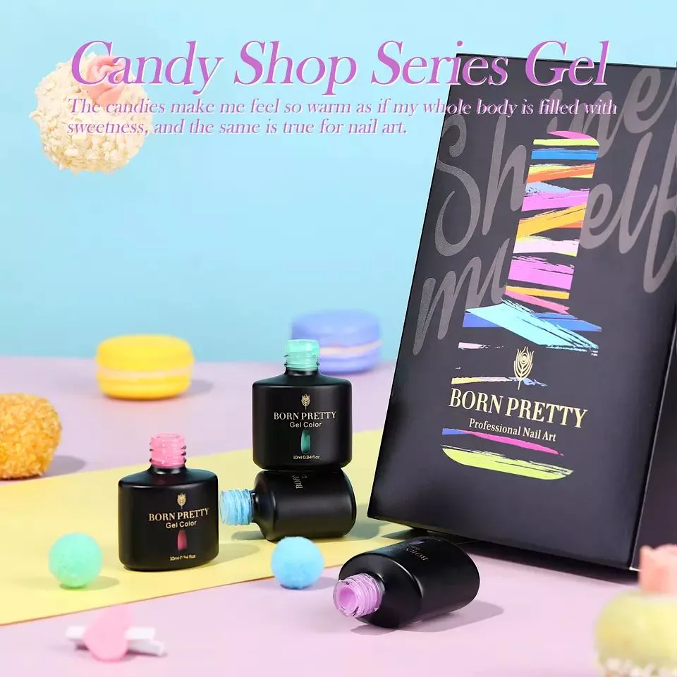 Candy Shop Gel Polish 6 Colour Series Born Pretty