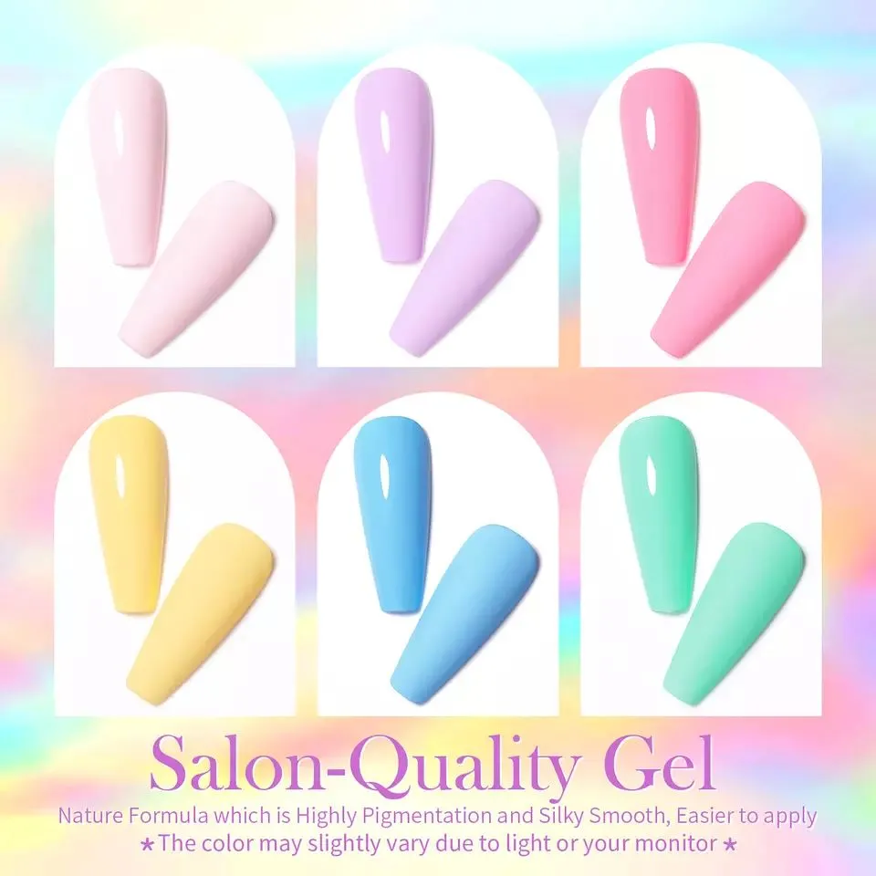 Candy Shop Gel Polish 6 Colour Series Born Pretty