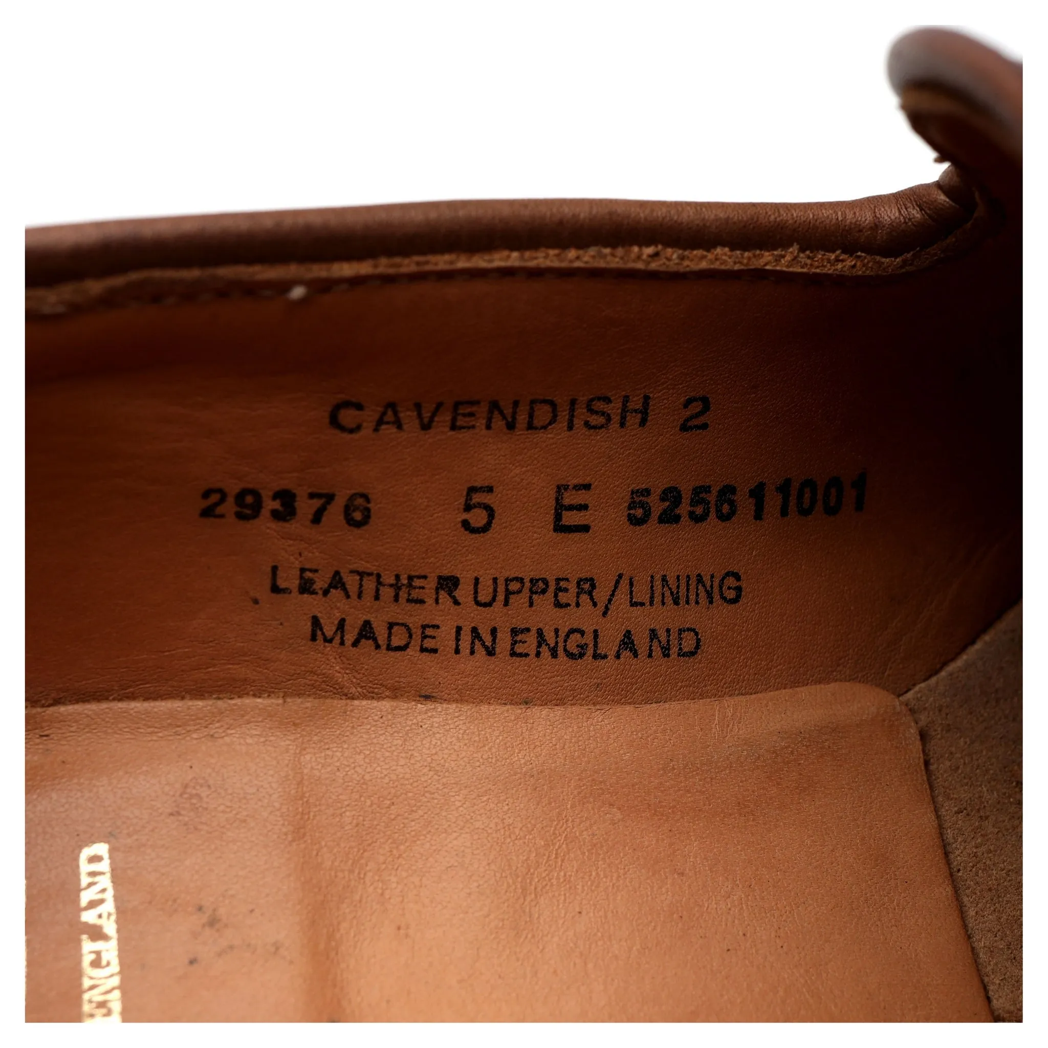 'Cavendish 2' Brown Tassel Loafers UK 5 E