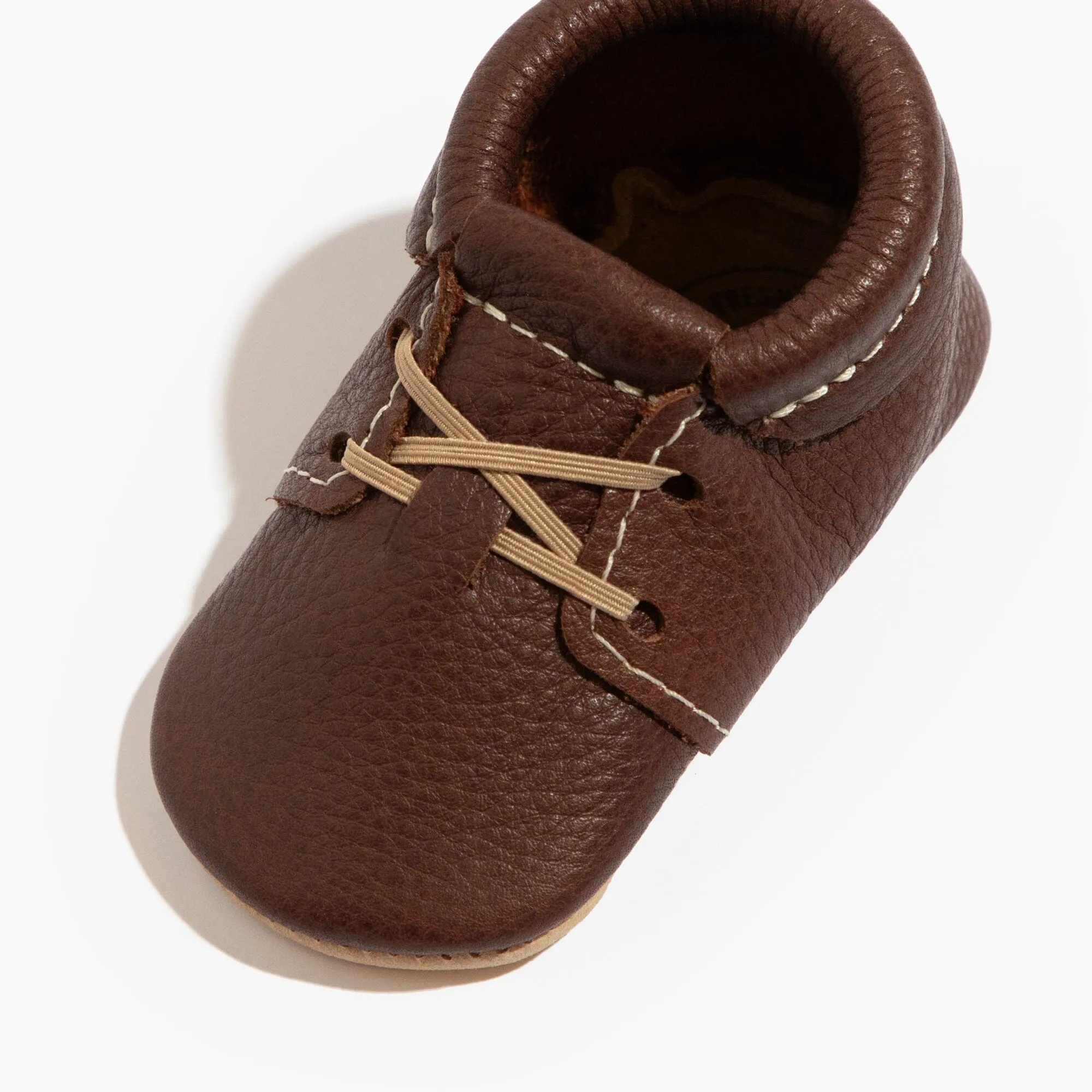 Chestnut Oxford Baby Shoe