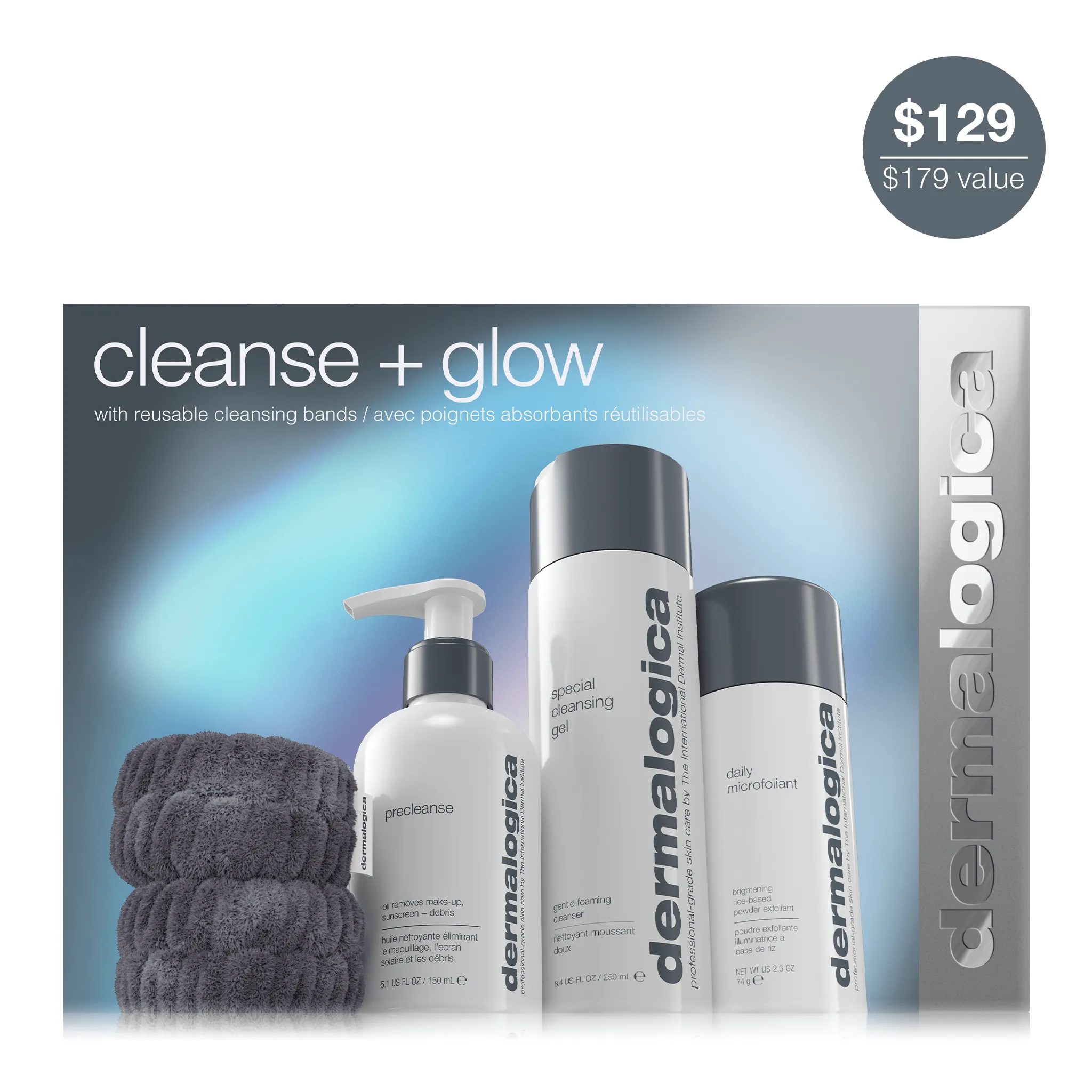 cleanse   glow set (3 full-size   free gift)