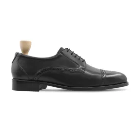 Crispin - Men's Black Calf Leather Derby Shoe