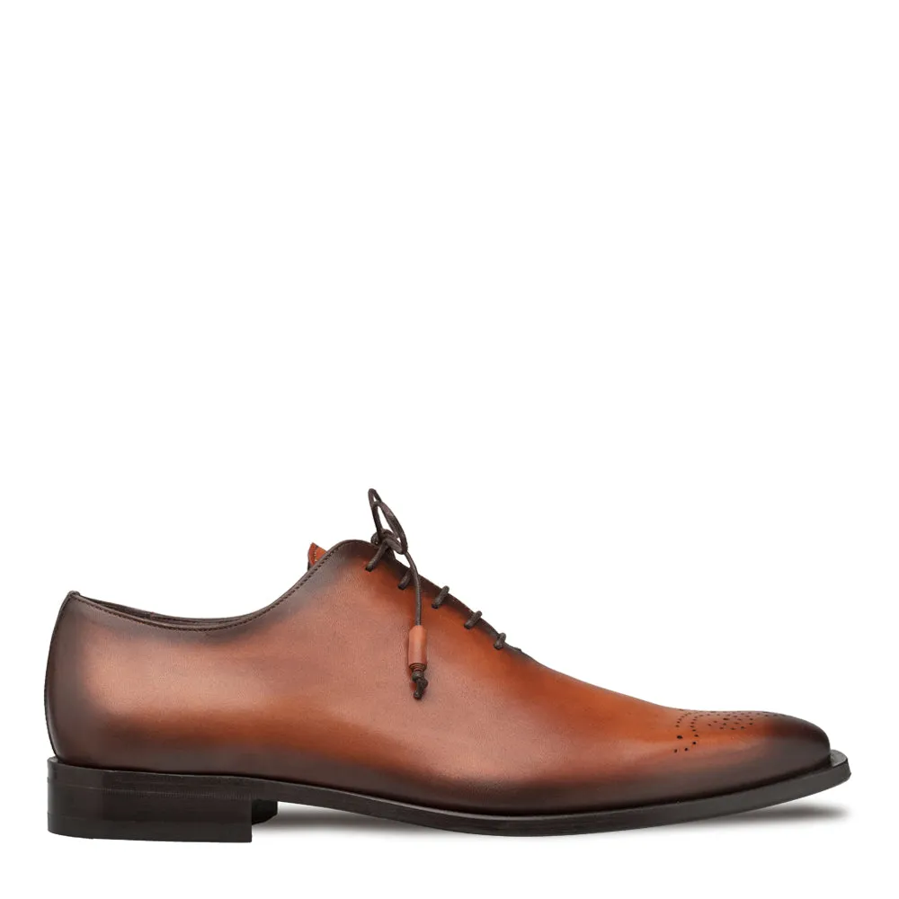 Cupula Patina Leather Whole-Cut Oxford