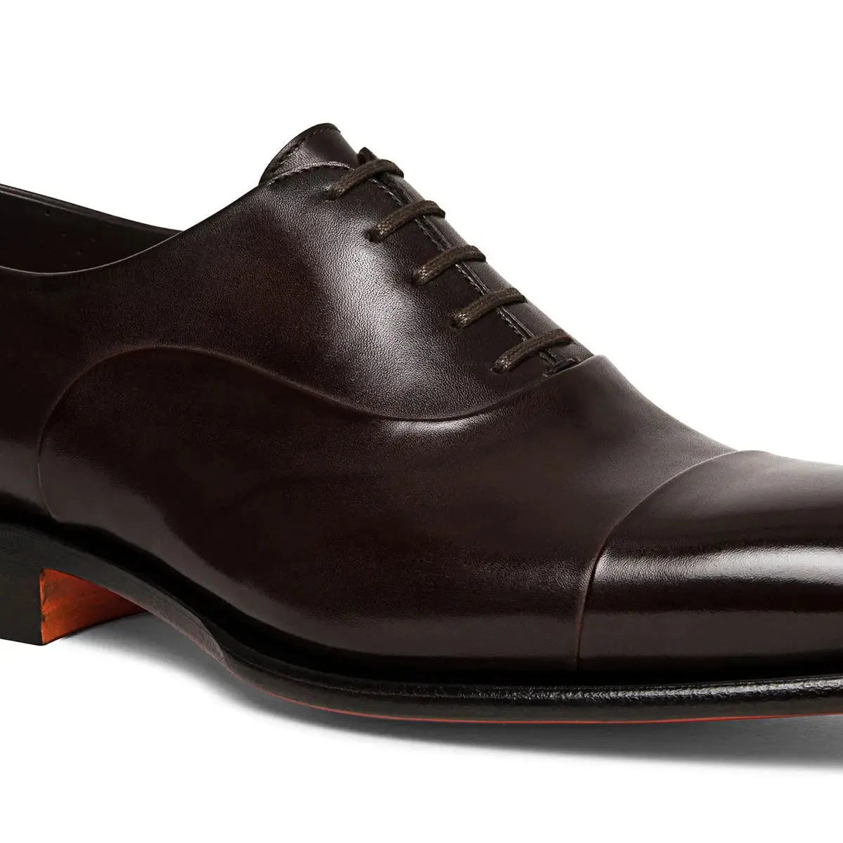 Dark Brown Lace Up Oxford Shoe