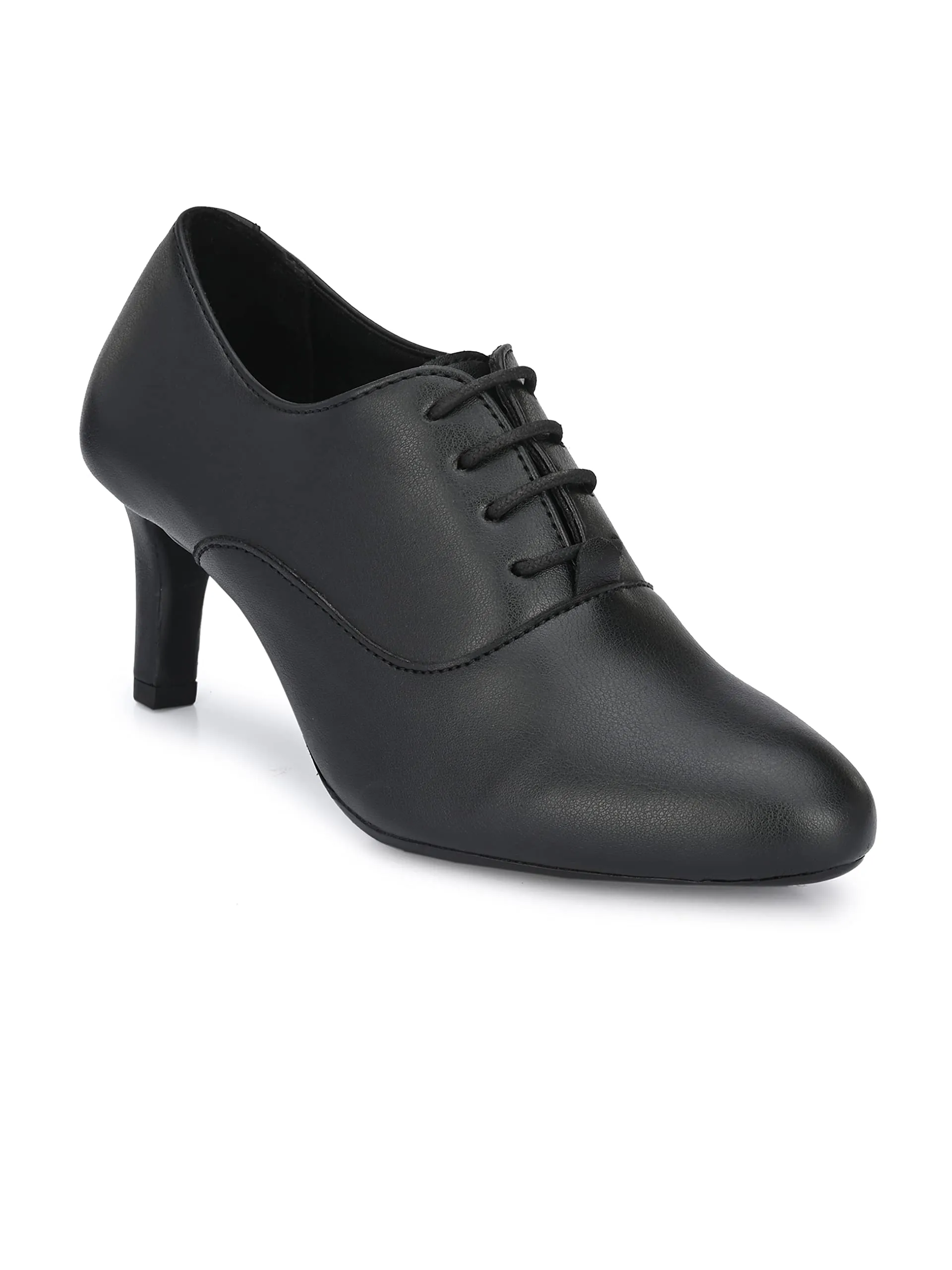 Delize Womens Black Formal Pumps