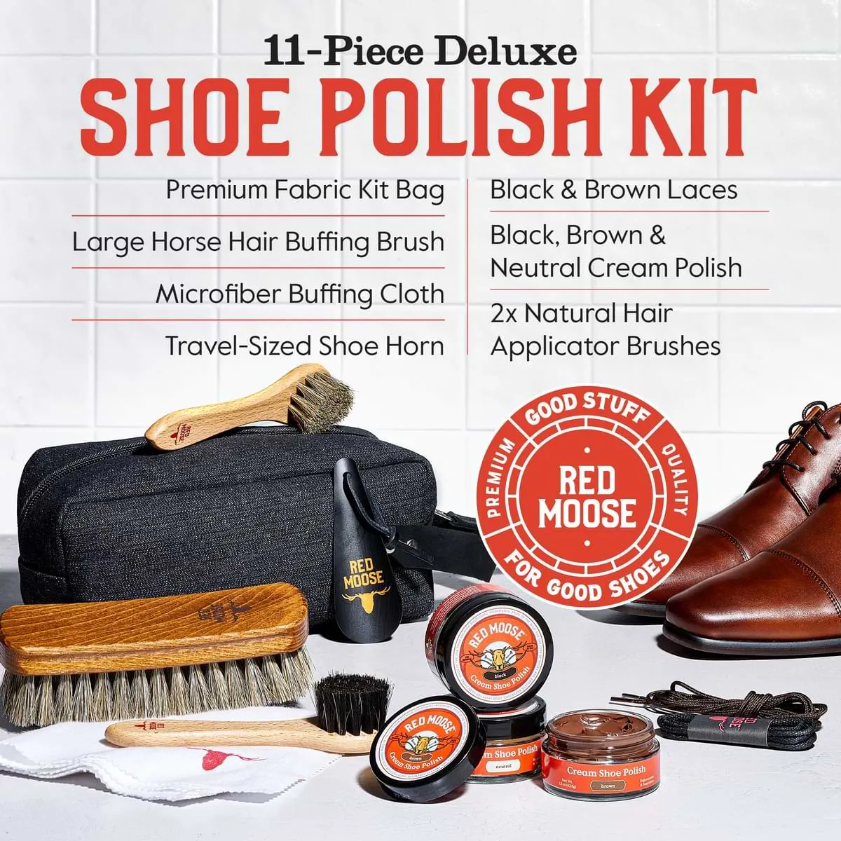 Deluxe Shoe Polish Kit