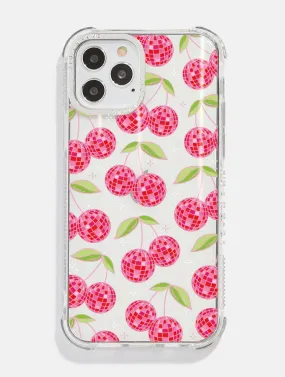 Disco Cherries Red Shock iPhone Case