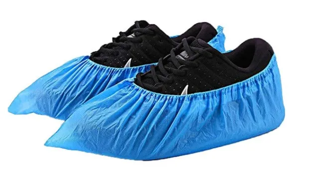 Disposable Shoe Cover (Pvc) (1Pkt X 100Pcs) | Model : SHOE-CPE