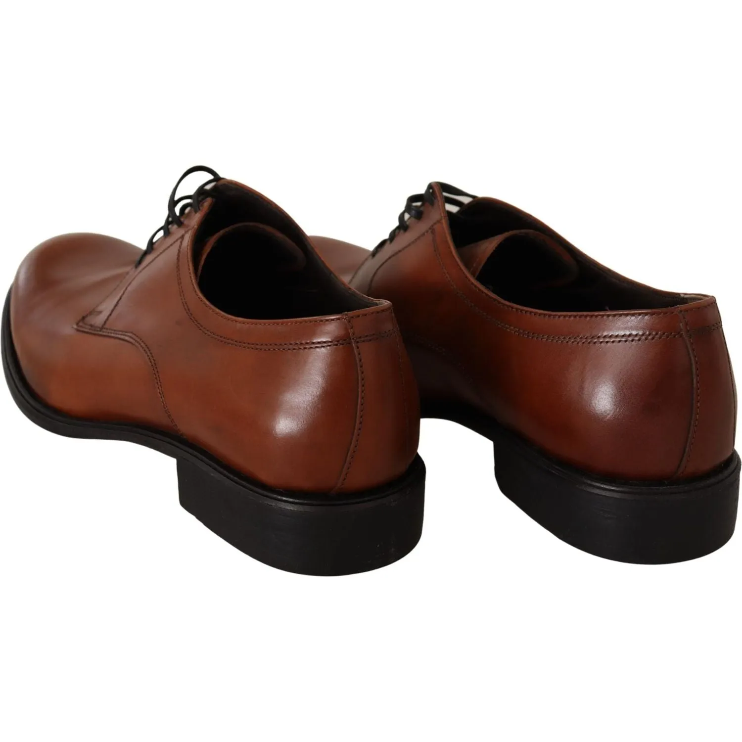 Dolce & Gabbana Elegant Brown Derby Formal Shoes