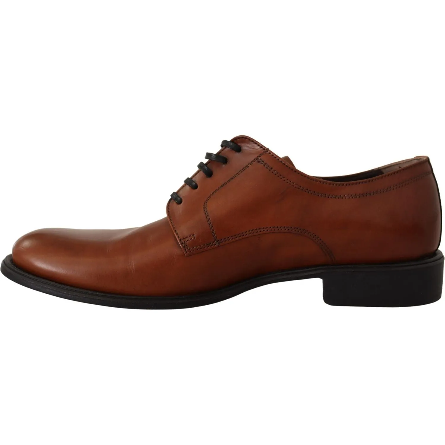 Dolce & Gabbana Elegant Brown Derby Formal Shoes