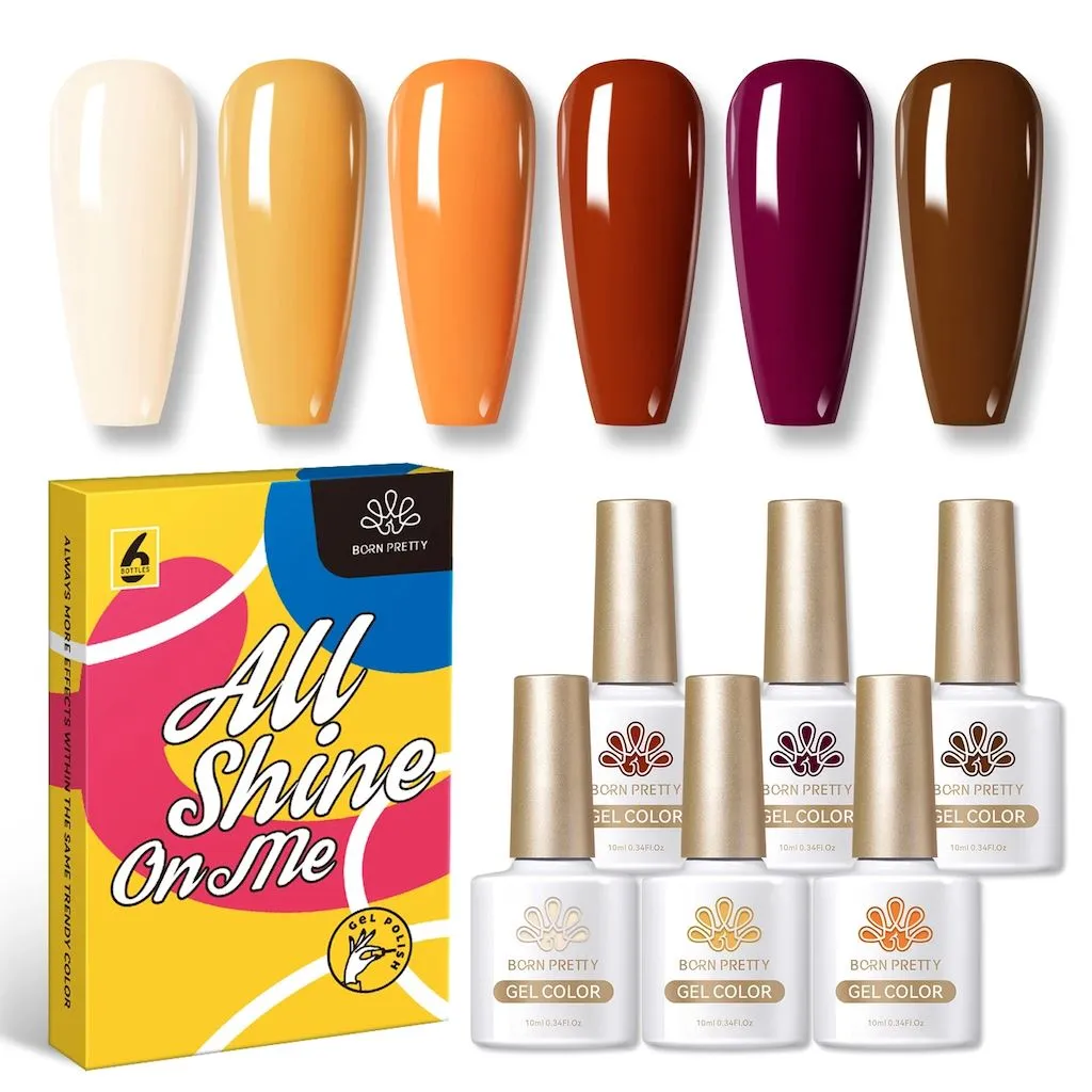 Elk Maple - Gel Polish 6 Colour Set