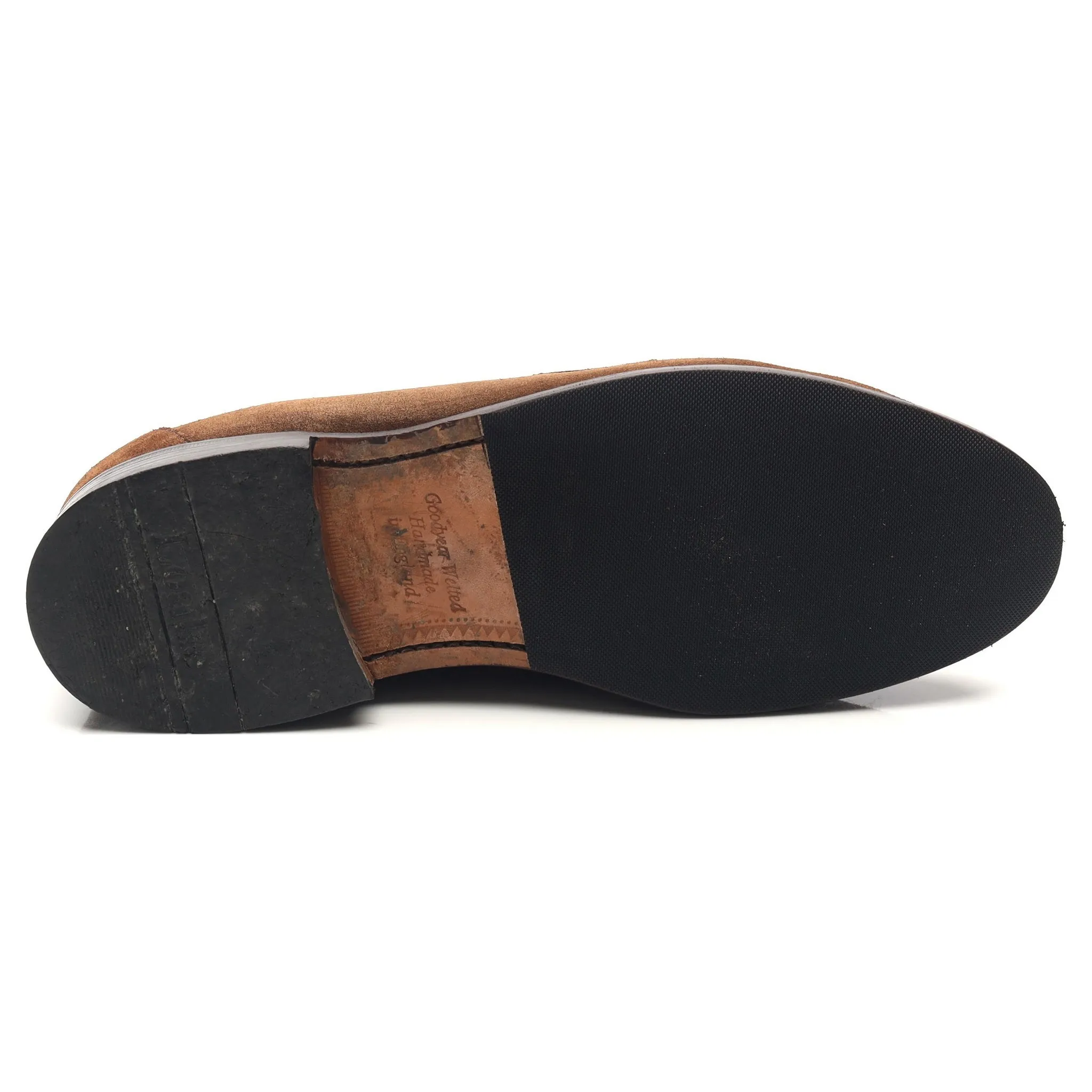 'Eton' Brown Suede Loafers UK 7.5 F