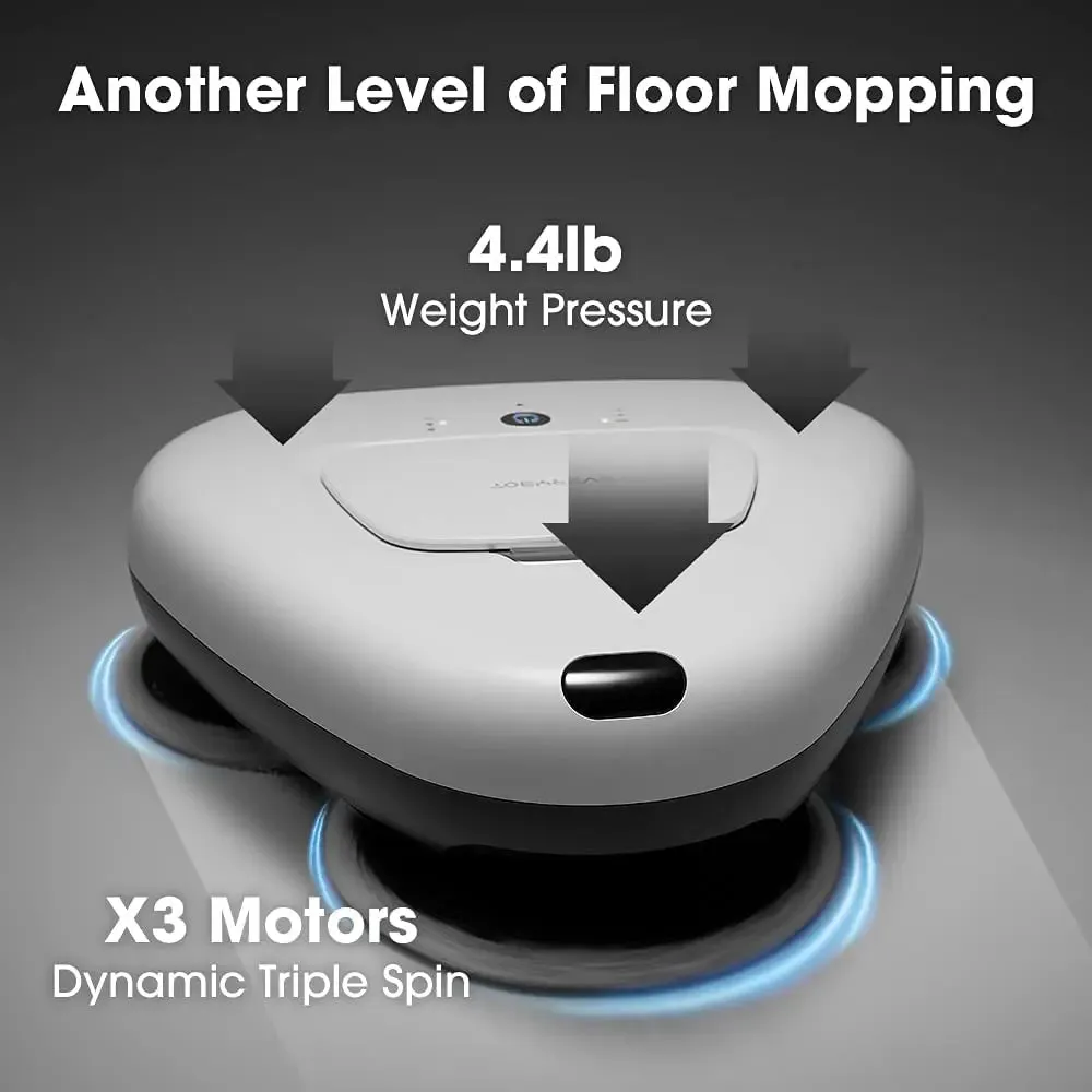 Everybot Three Spin Mopping Robot