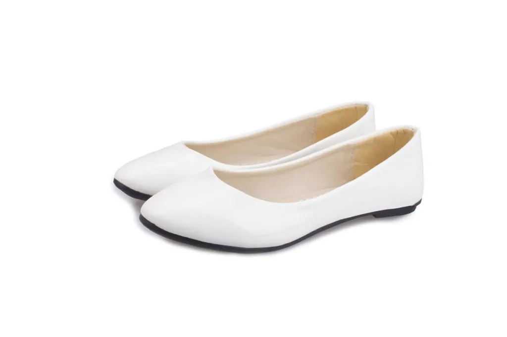 Fashion Korean Style Shoes Flat Pointed Toe