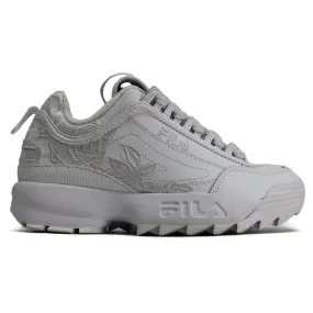 Fila Womens Trainers Disruptor 2 Embroidery Sneakers - UK 3