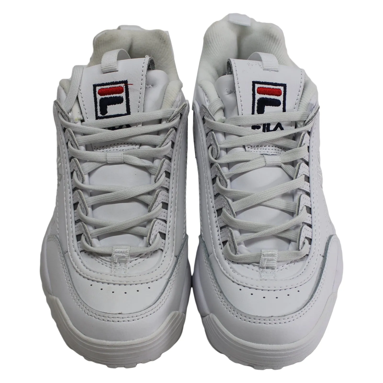 Fila Womens Trainers Disruptor 2 Embroidery Sneakers - UK 3