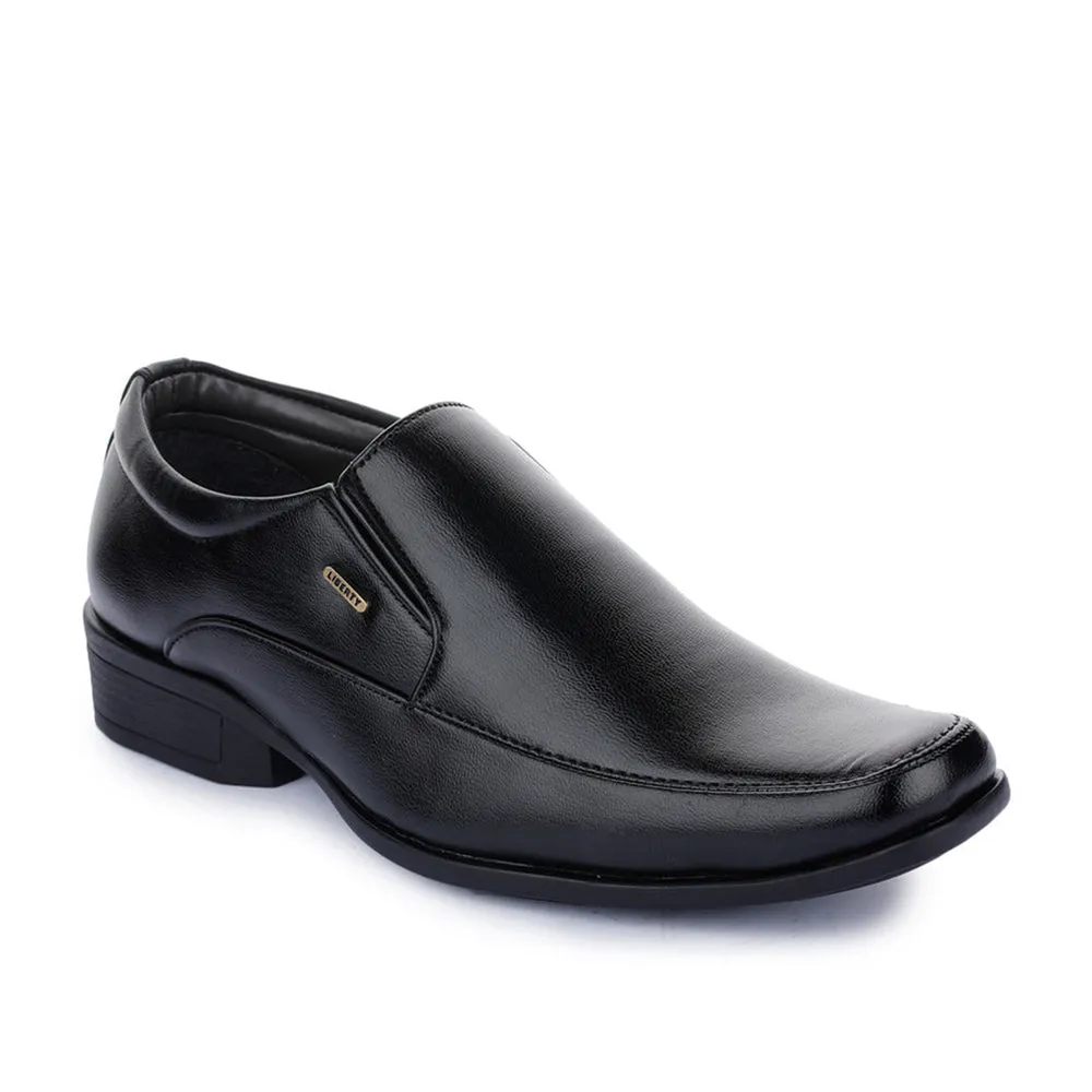 Fortune (Black) Formal Shoes For Men SRGE-192 By Liberty