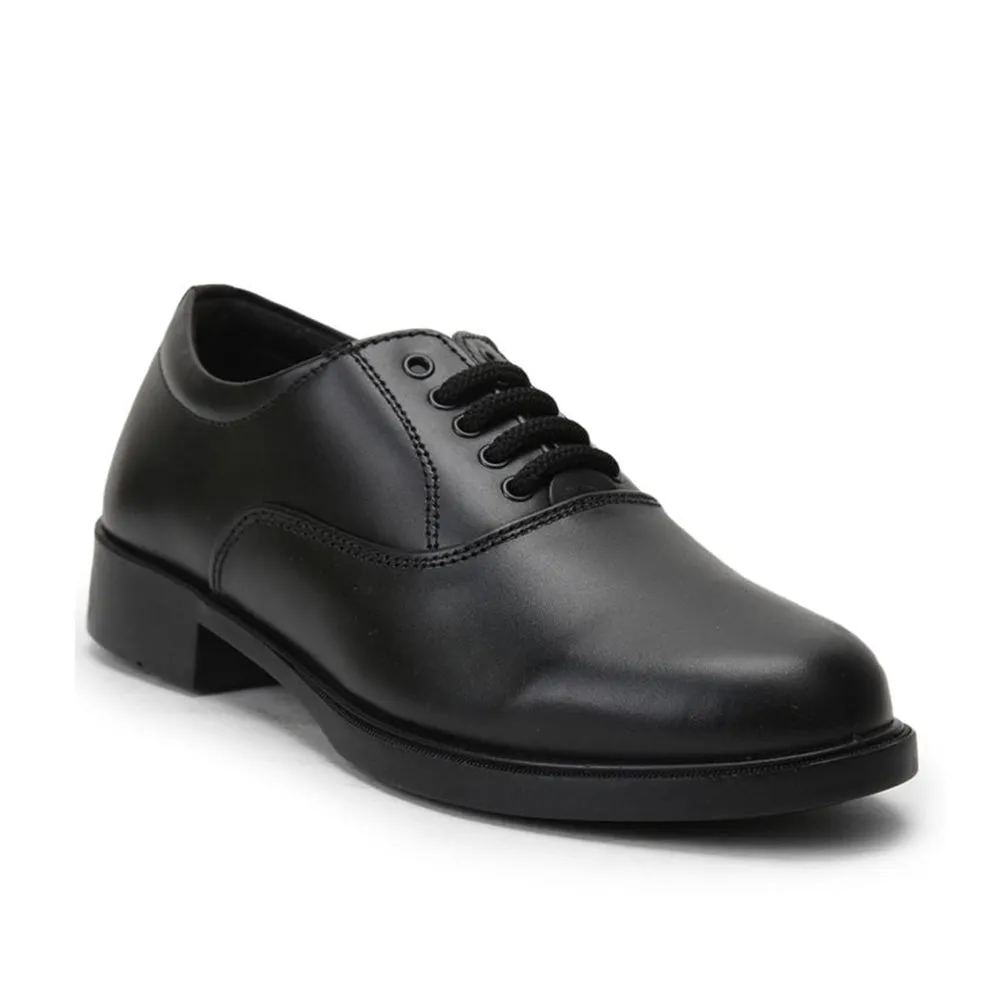 Freedom Lacing Black Formal Shoe For Men RIDER By Liberty