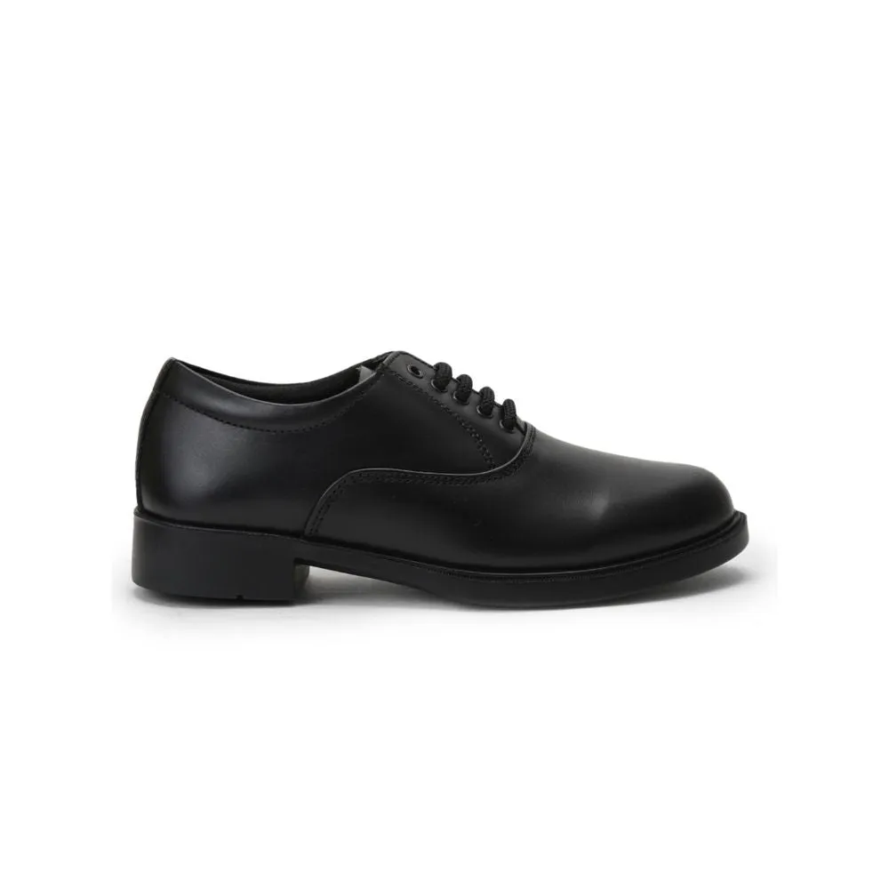 Freedom Lacing Black Formal Shoe For Men RIDER By Liberty