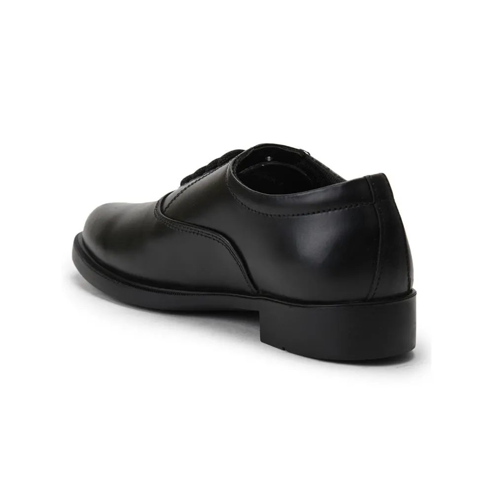 Freedom Lacing Black Formal Shoe For Men RIDER By Liberty