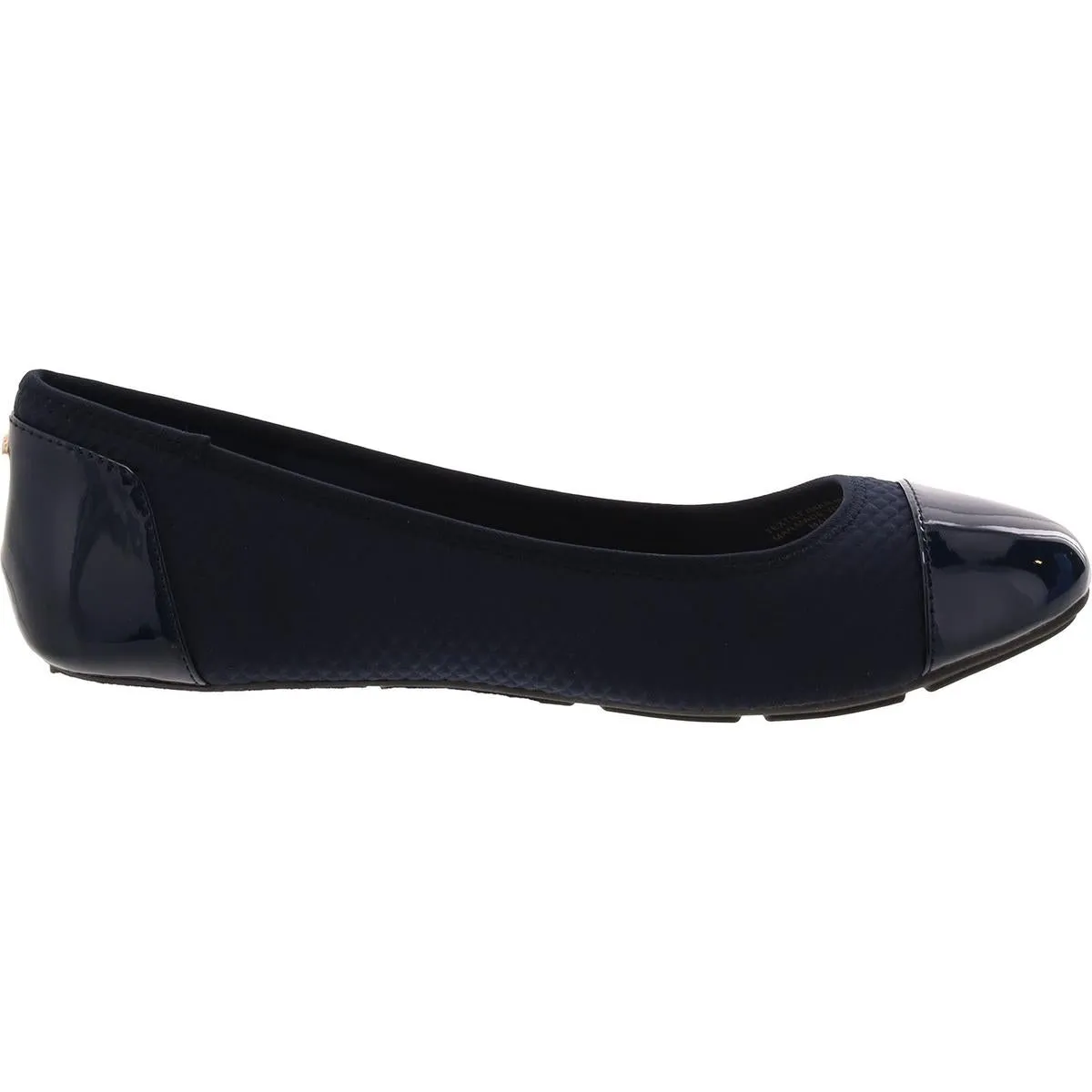 Giani Bernini Womens Taylee Patent Trim Loafer Ballet Flats