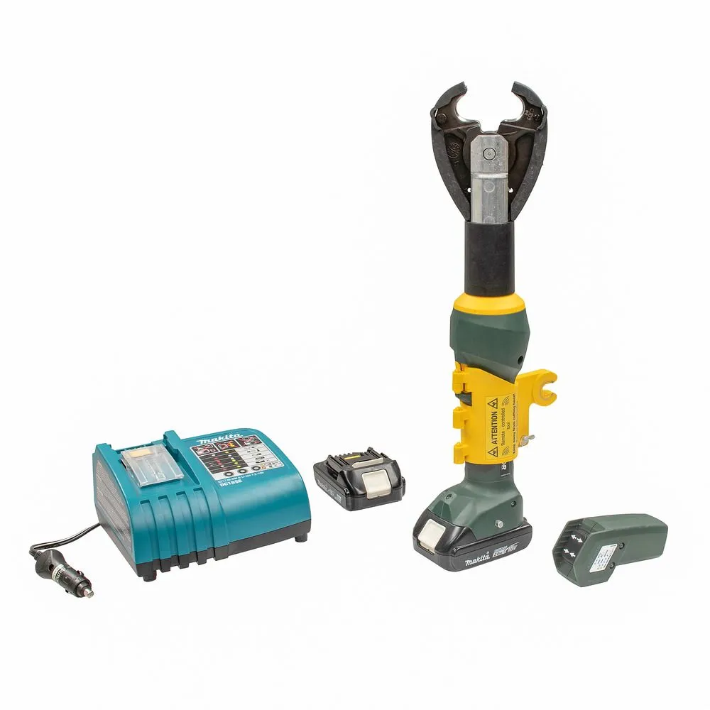 Greenlee EK425LXRD12 EK425LXR 6 Ton, D3 Profile Remote Crimper, 2.0Ah Battery, 12V Charger 