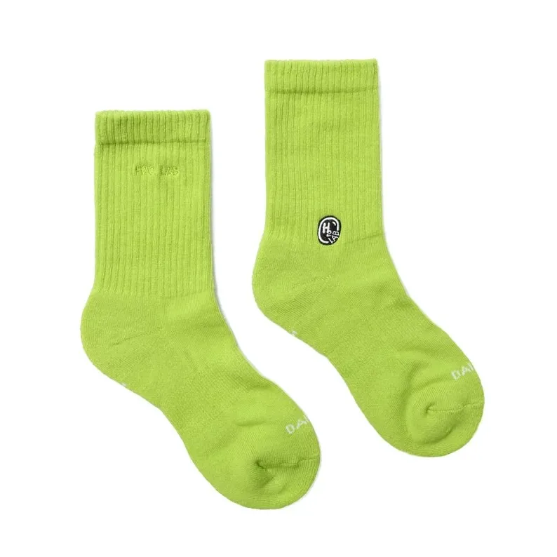 H2O " Lime " - Crew Socks [20SS01-GN]