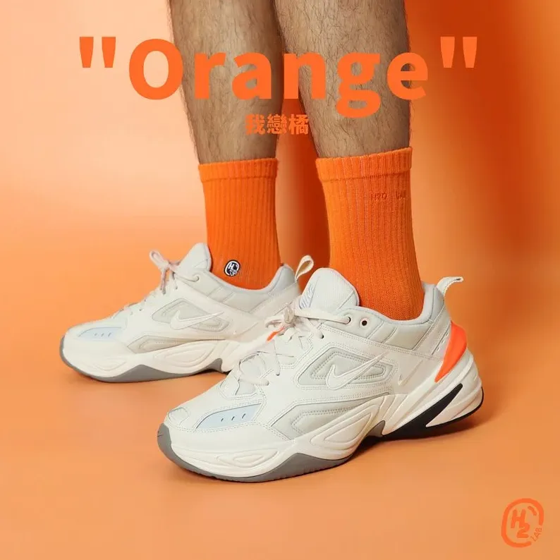 H2O " Orange " - Crew Socks [20SS01-OG]