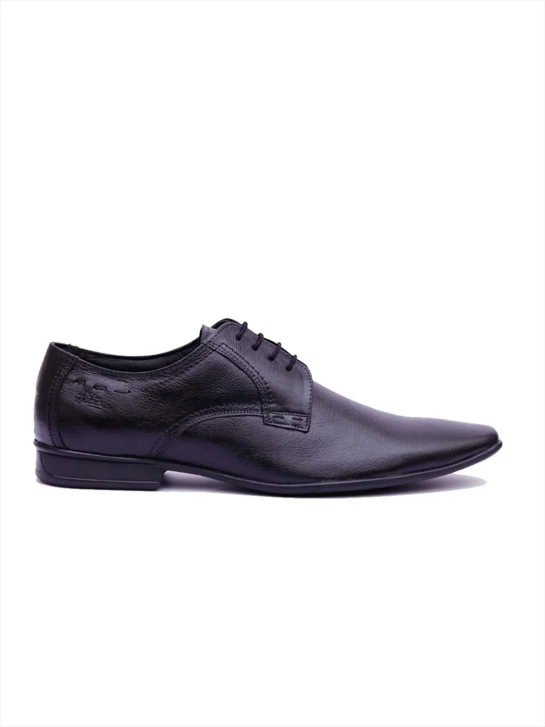 HITZ5201 Men's Black Leather Formal  Lace-Up Shoes