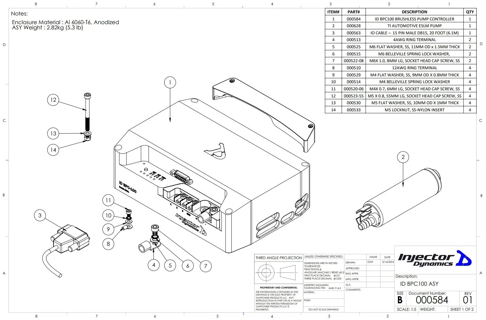 Injector Dynamics Brushless Fuel Pump Controller BPC100