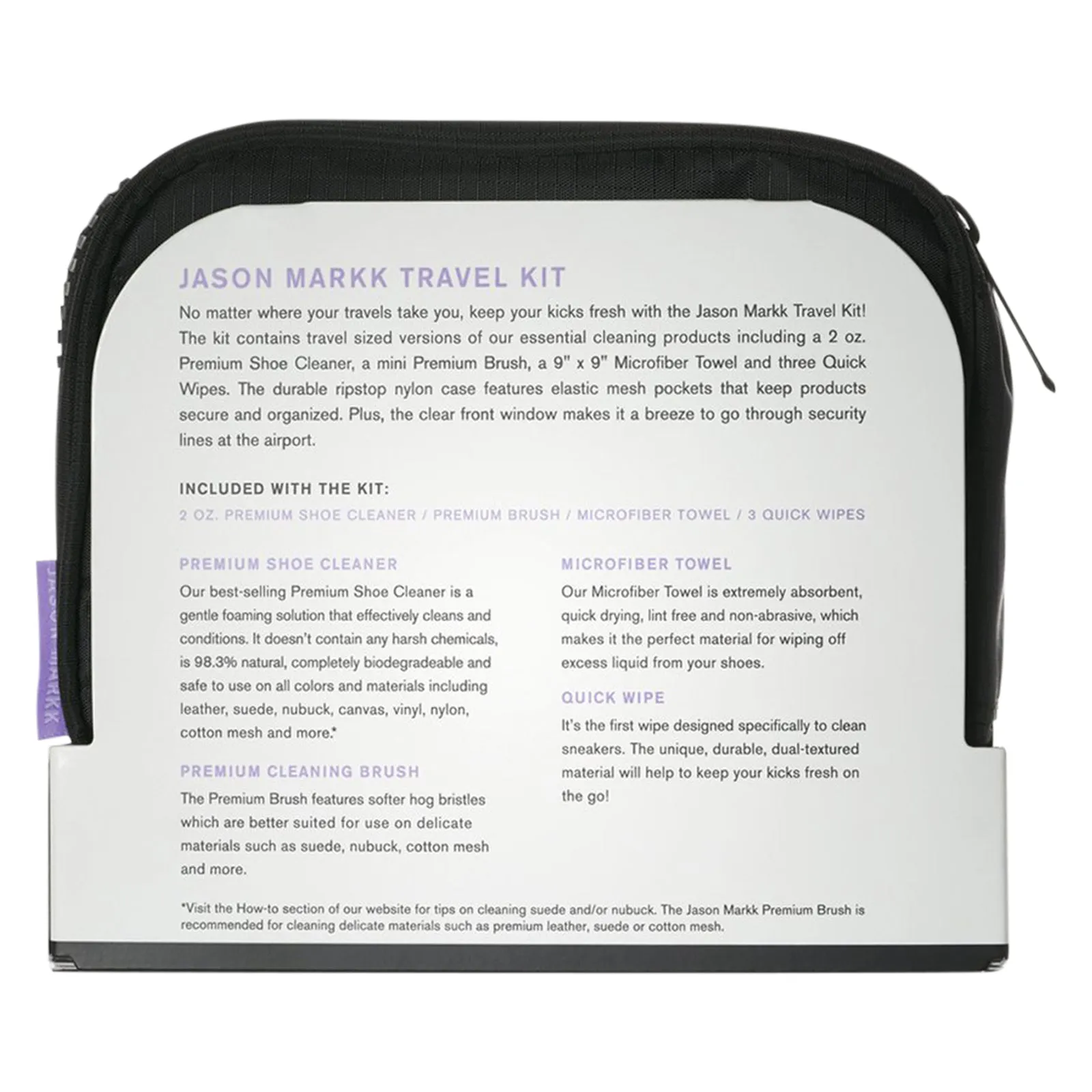 Jason Markk Travel Shoe Cleaning Kit