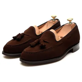 'Keats 450' Brown Suede Tassel Loafers UK 6.5 F