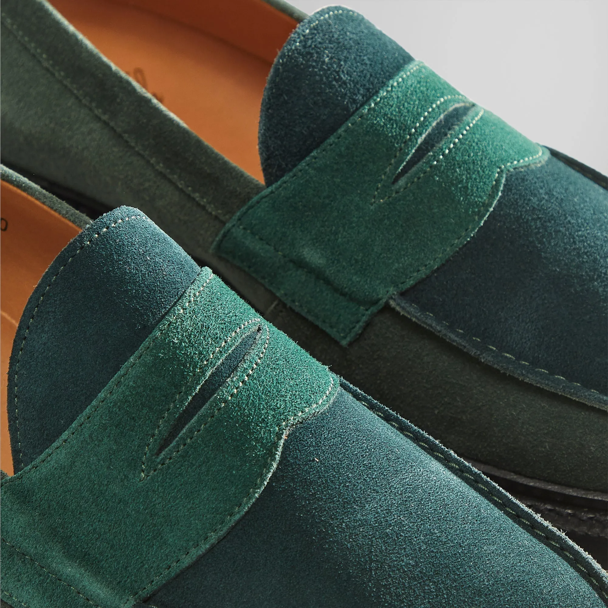 Kith for Blackstock & Weber The Ellis Penny Loafer - Green