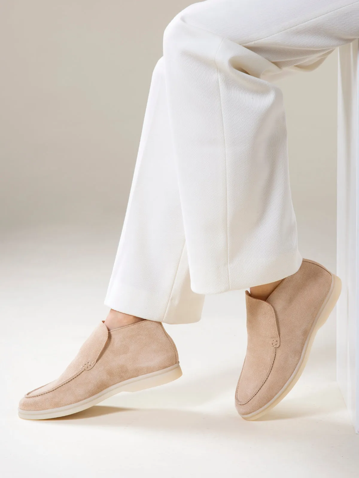 Lady Light Beige City Loafer